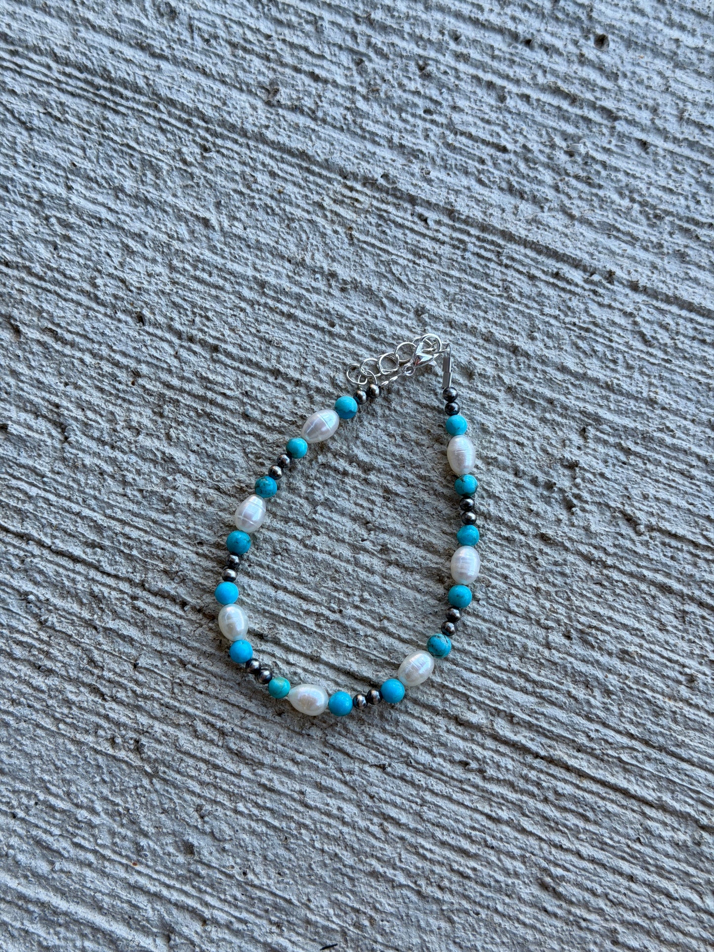 7-7.5” Turquoise & Freshwater