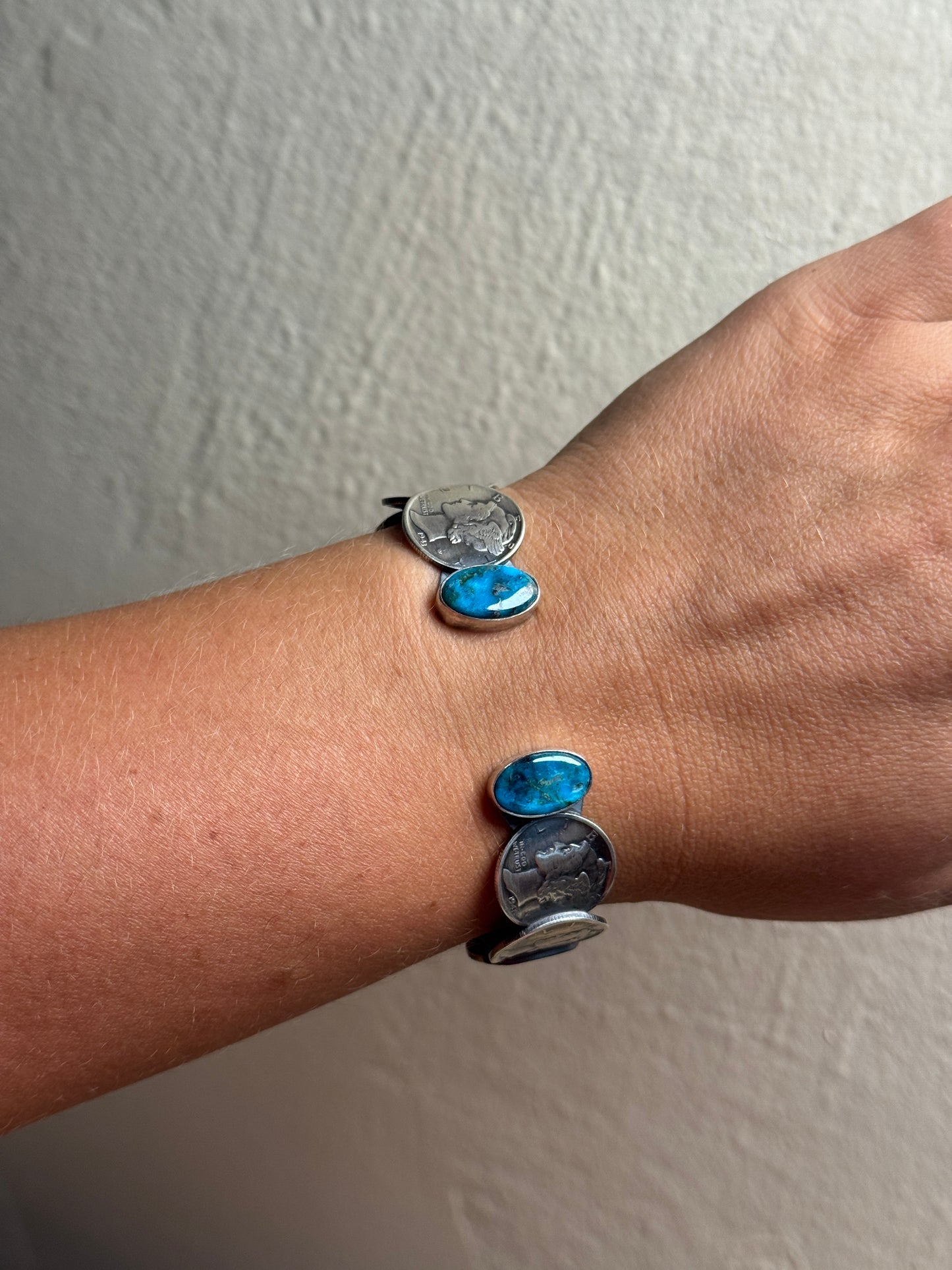 Mercury Dime Sterling Cuff