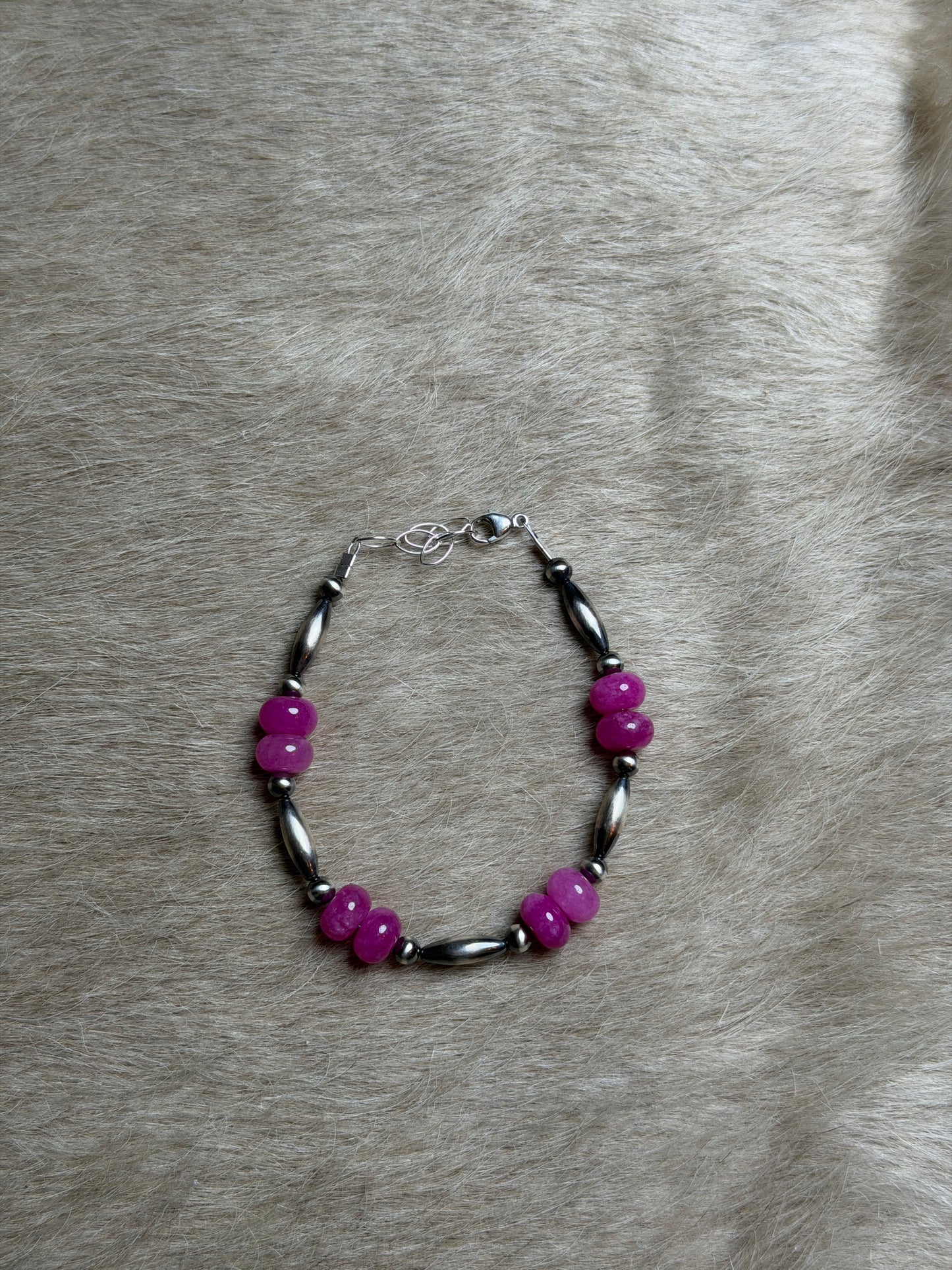 6.5-7" Hot Pink Quartz