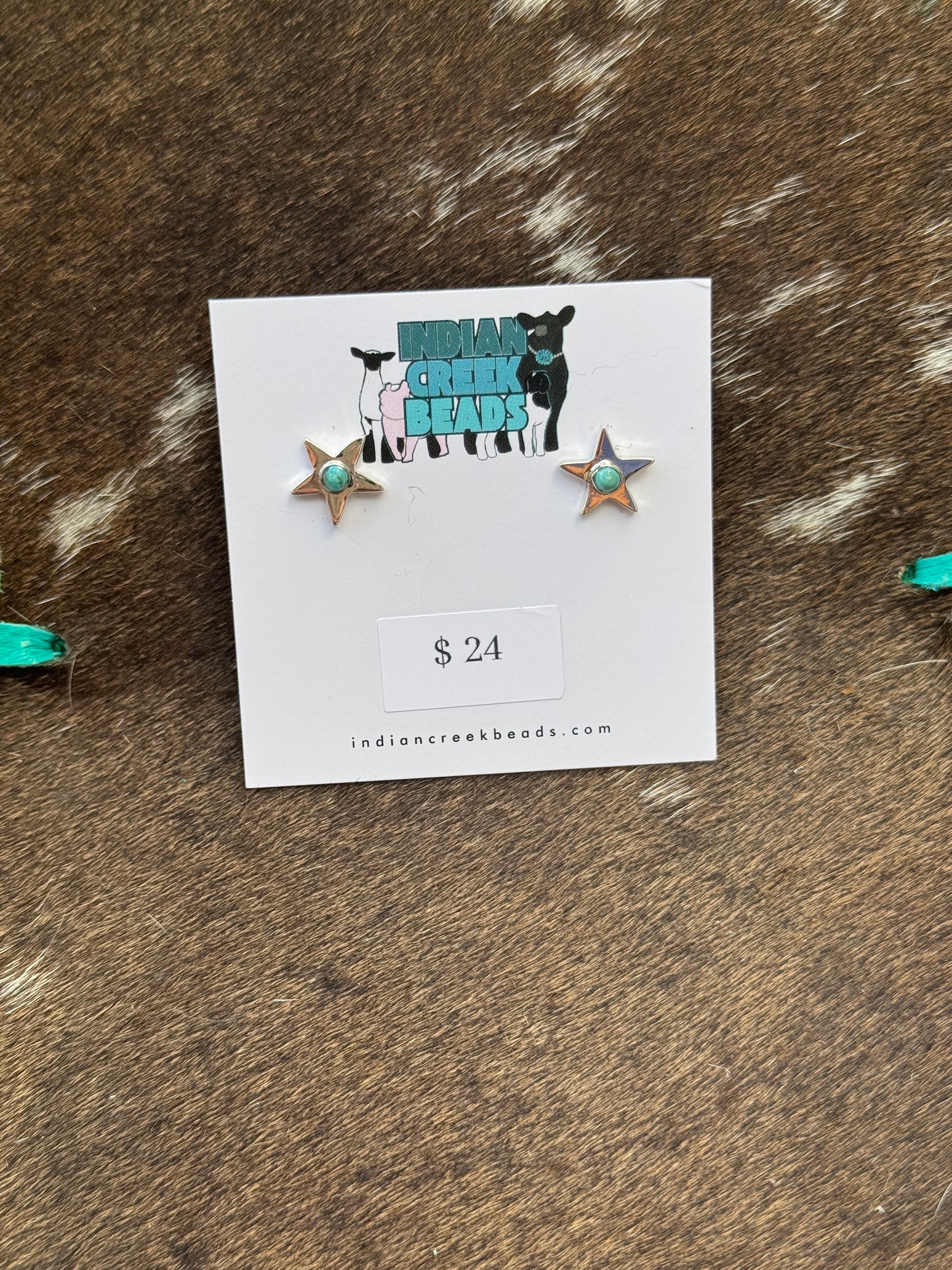 Sterling Star w/ Turquoise