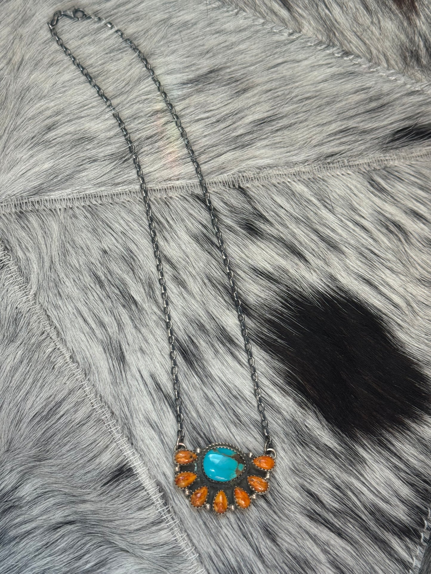 16” Kingman & Spiny Cluster