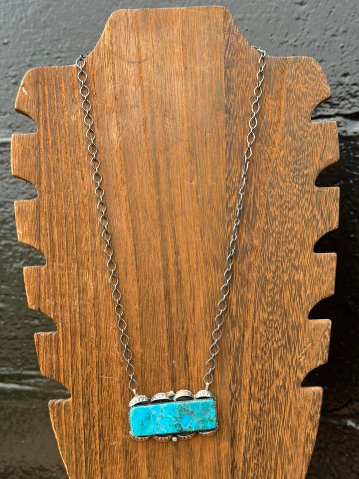 20” Kingman Turquoise Bar