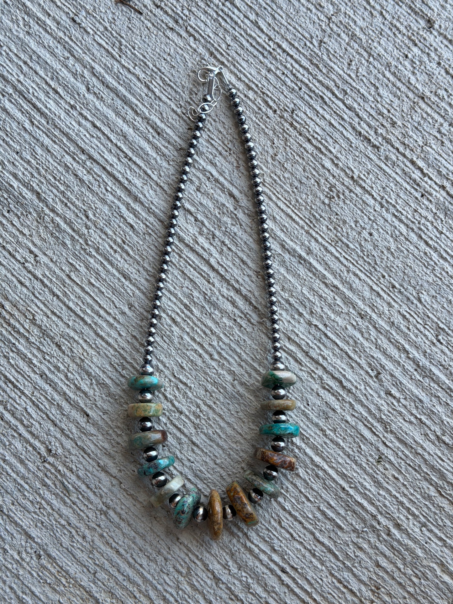 16-17.5” Genuine Turquoise