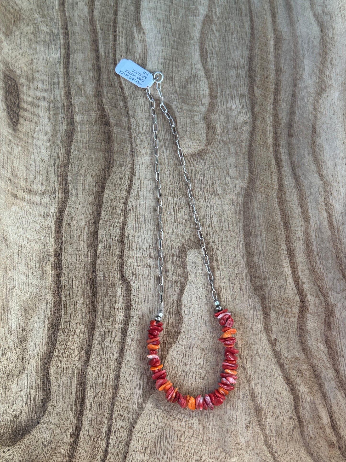 18” Mixed Spiny Chain Necklace