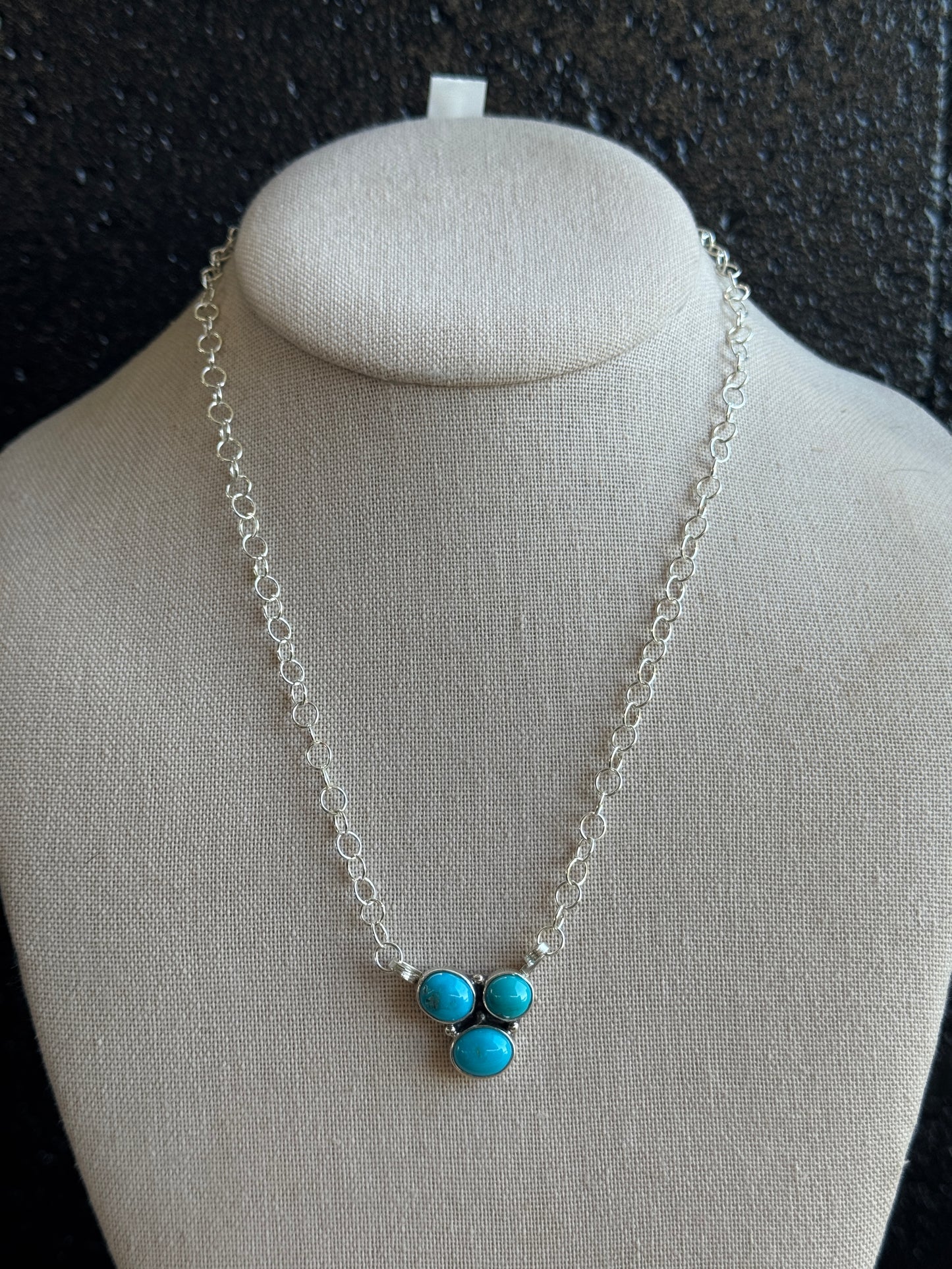 17.5” Kingman Cluster Necklace