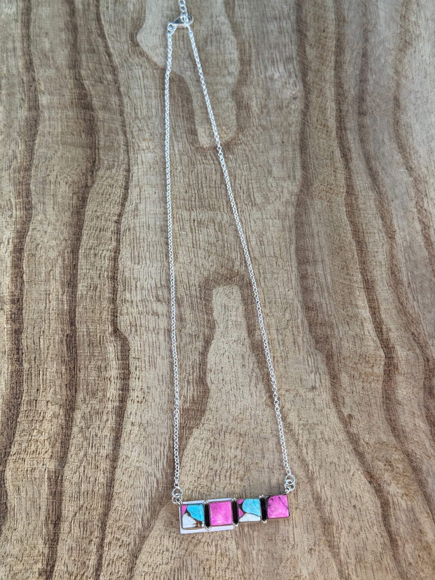 18-20” Cotton Candy Bar Necklace