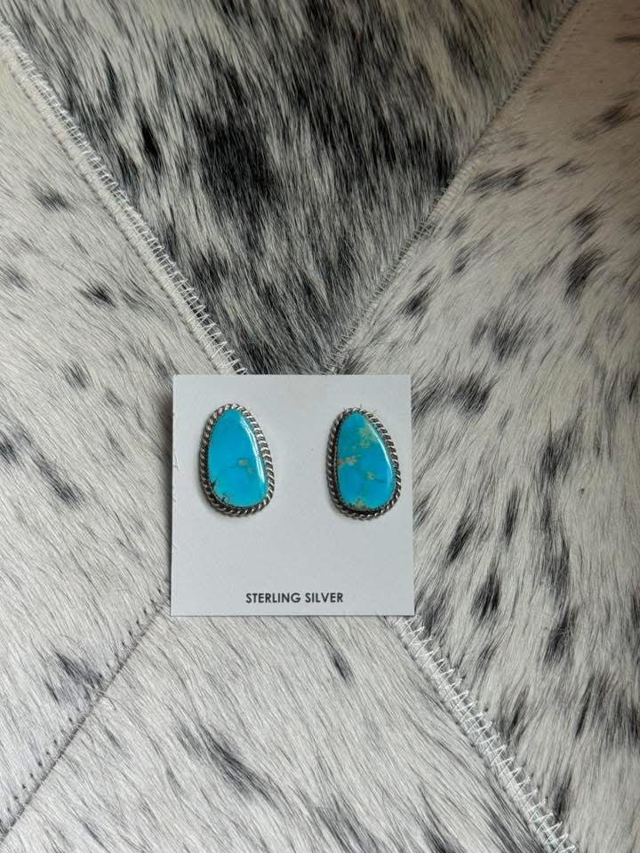 Kingman Turquoise Earrings