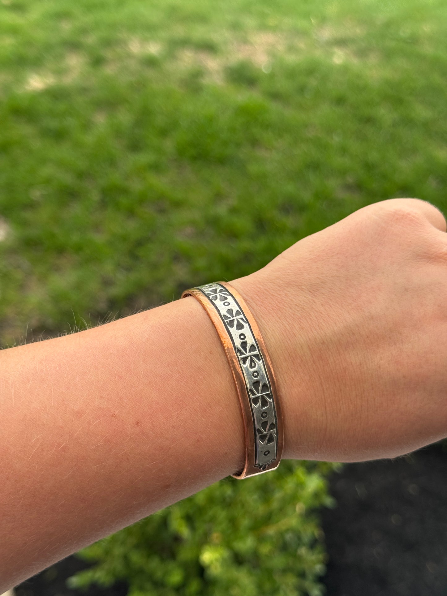 Copper & Silver Cuff