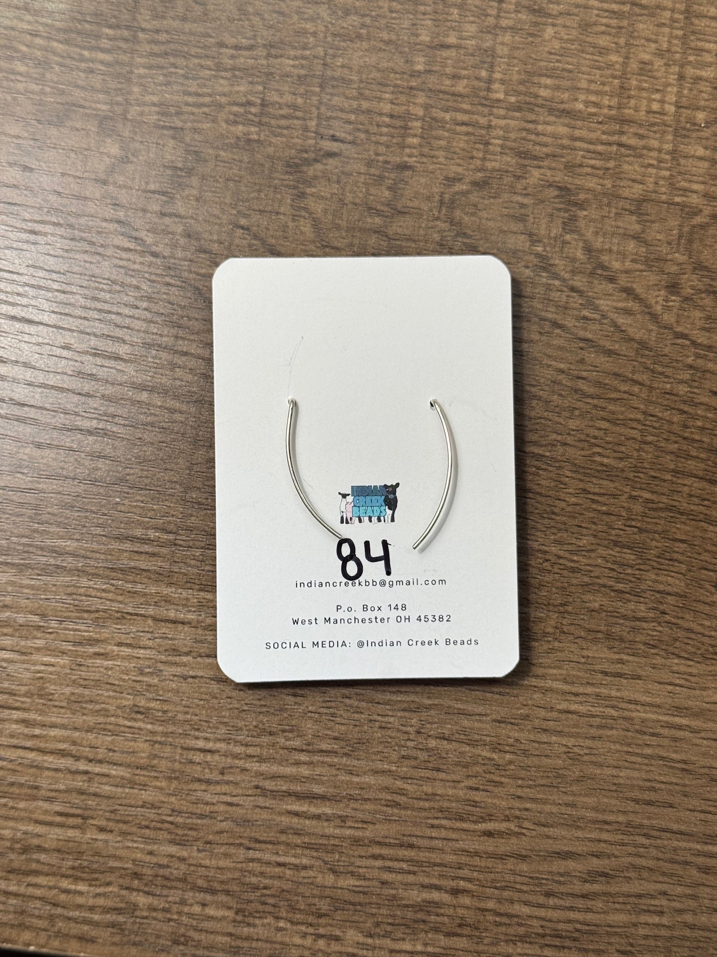 Black Onyx Ear Crawler Earrings