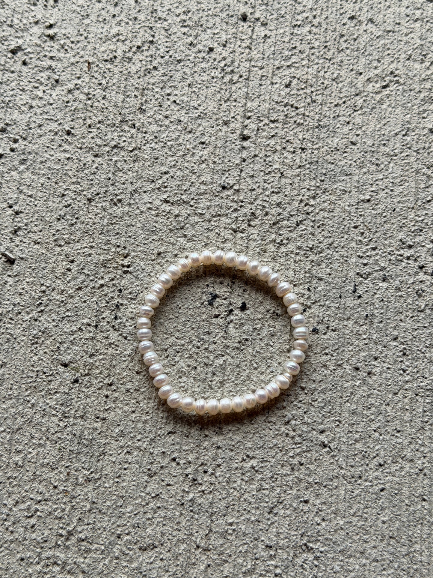 Freshwater Pearl Stretchy Bracelet