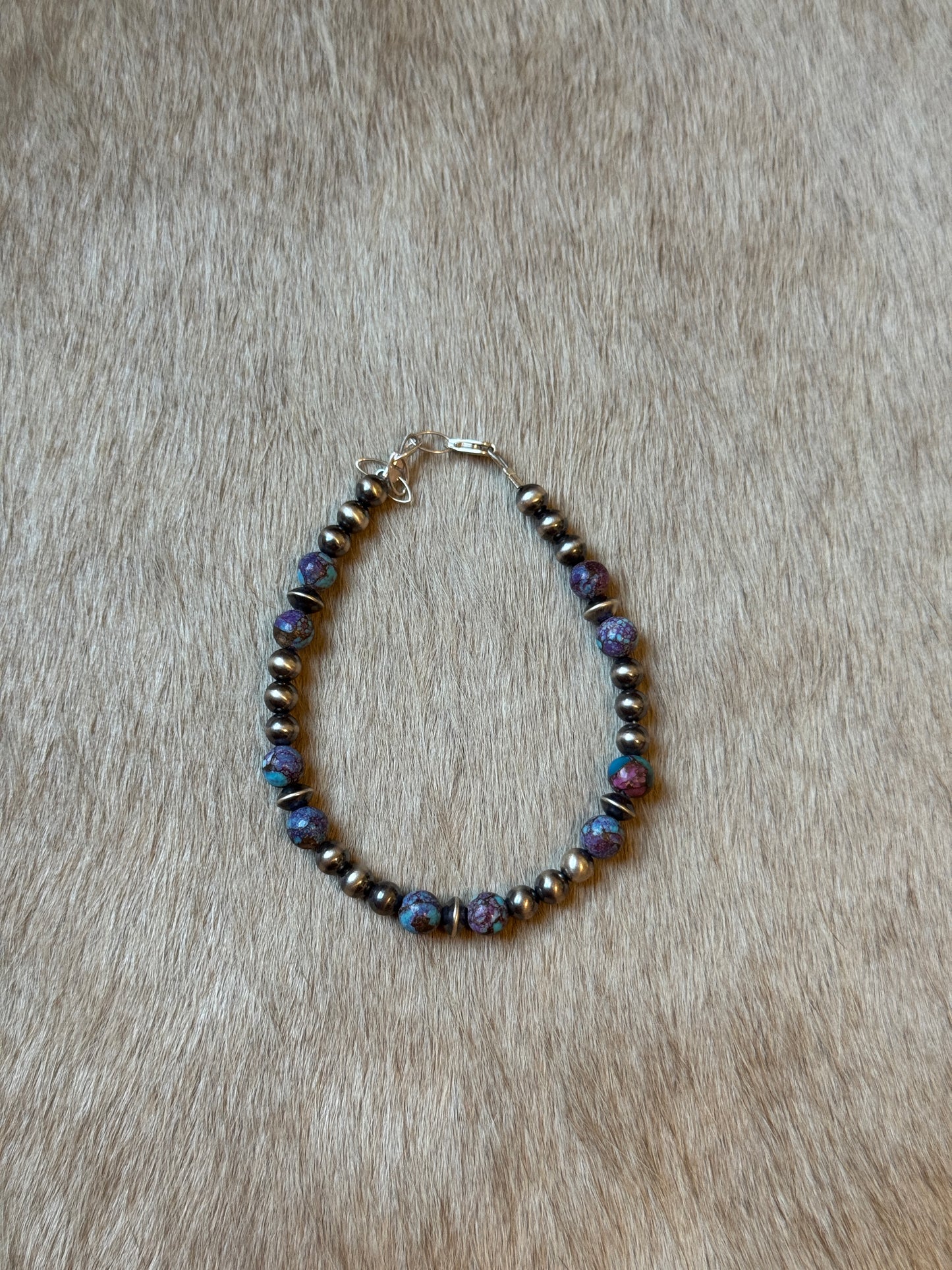 7.5-8.5" Purple Spotted Mohave