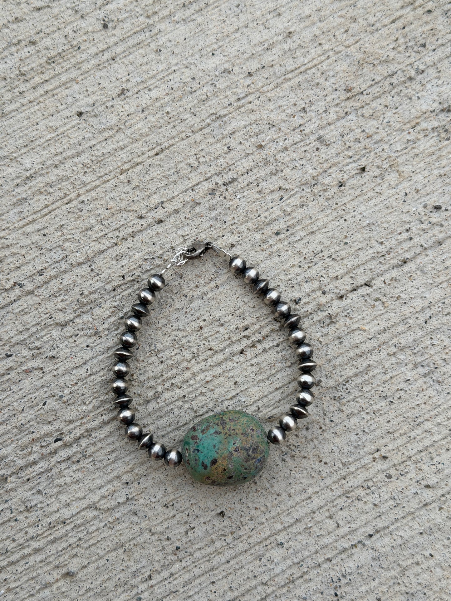 6.5-7" Pearl & Turquoise