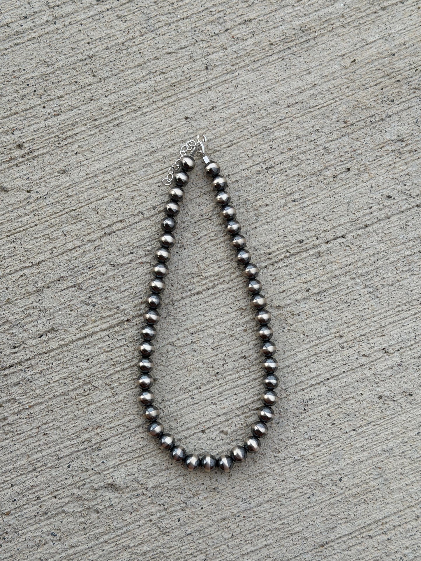 14-15.5" 8mm Sterling Pearls
