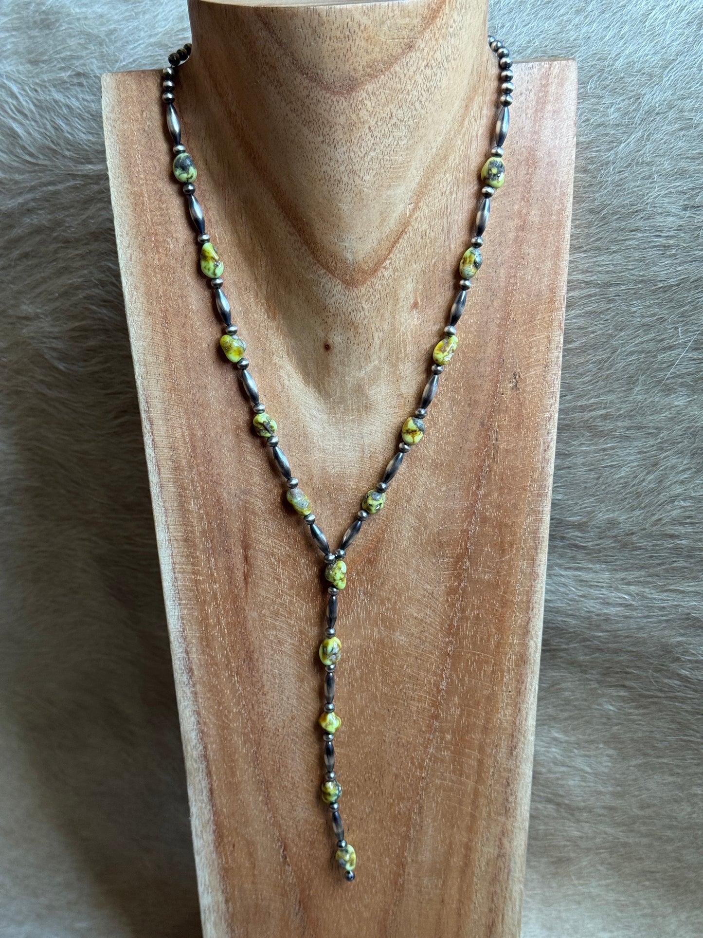 Palomino & Sterling Pearl Lariat