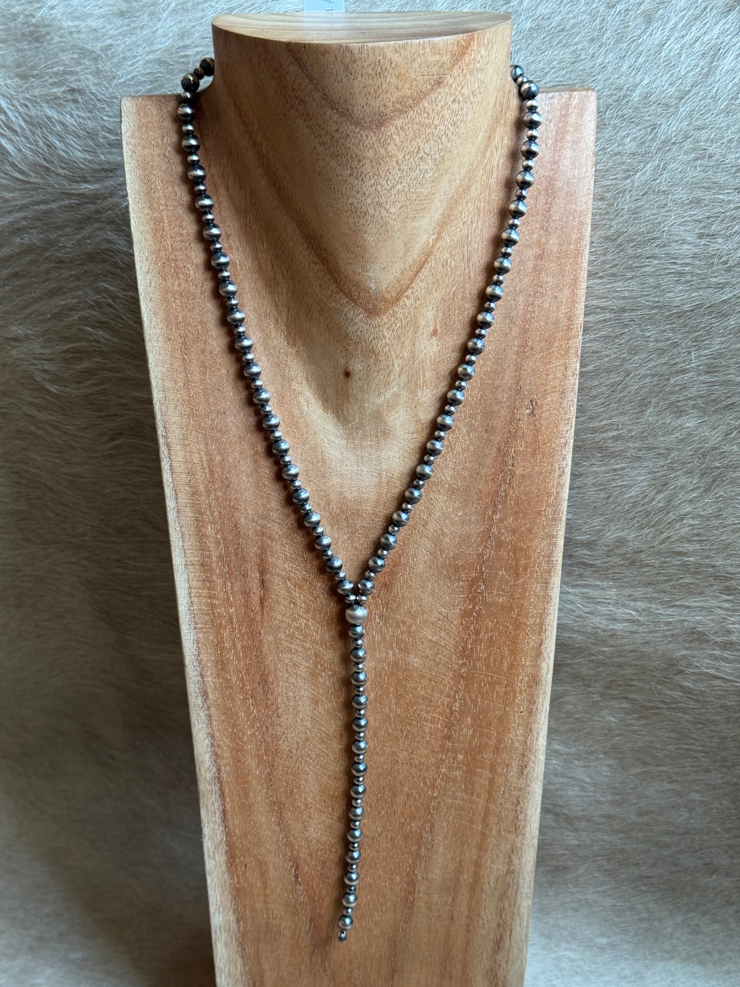 4&6mm Sterling Pearl Lariat