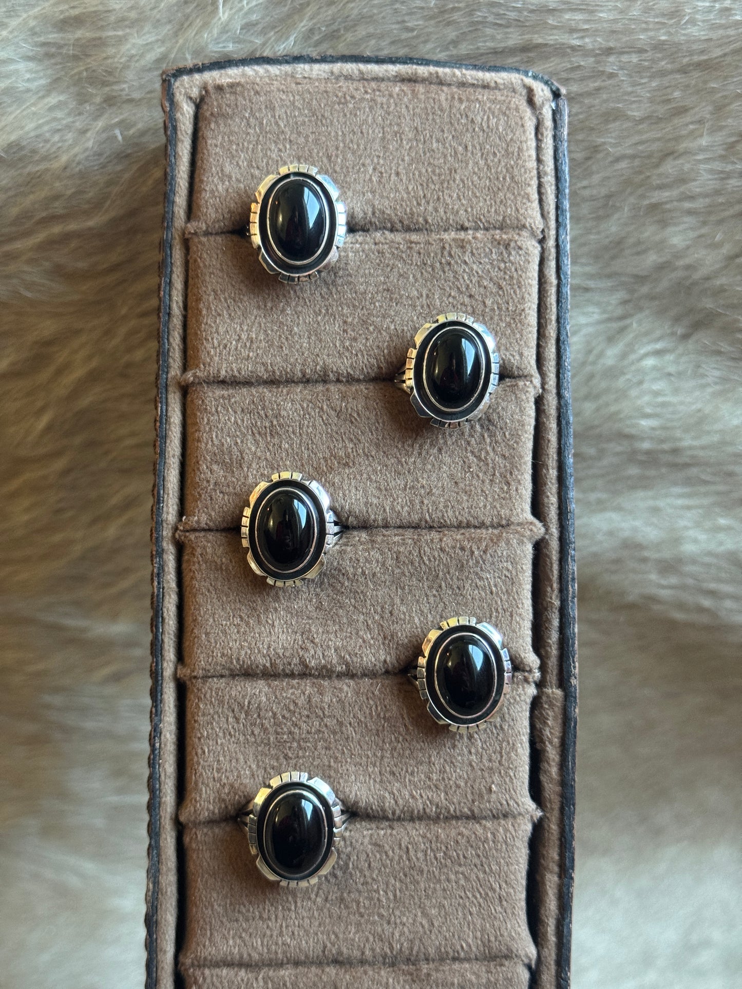 Black Onyx Sterling Ring