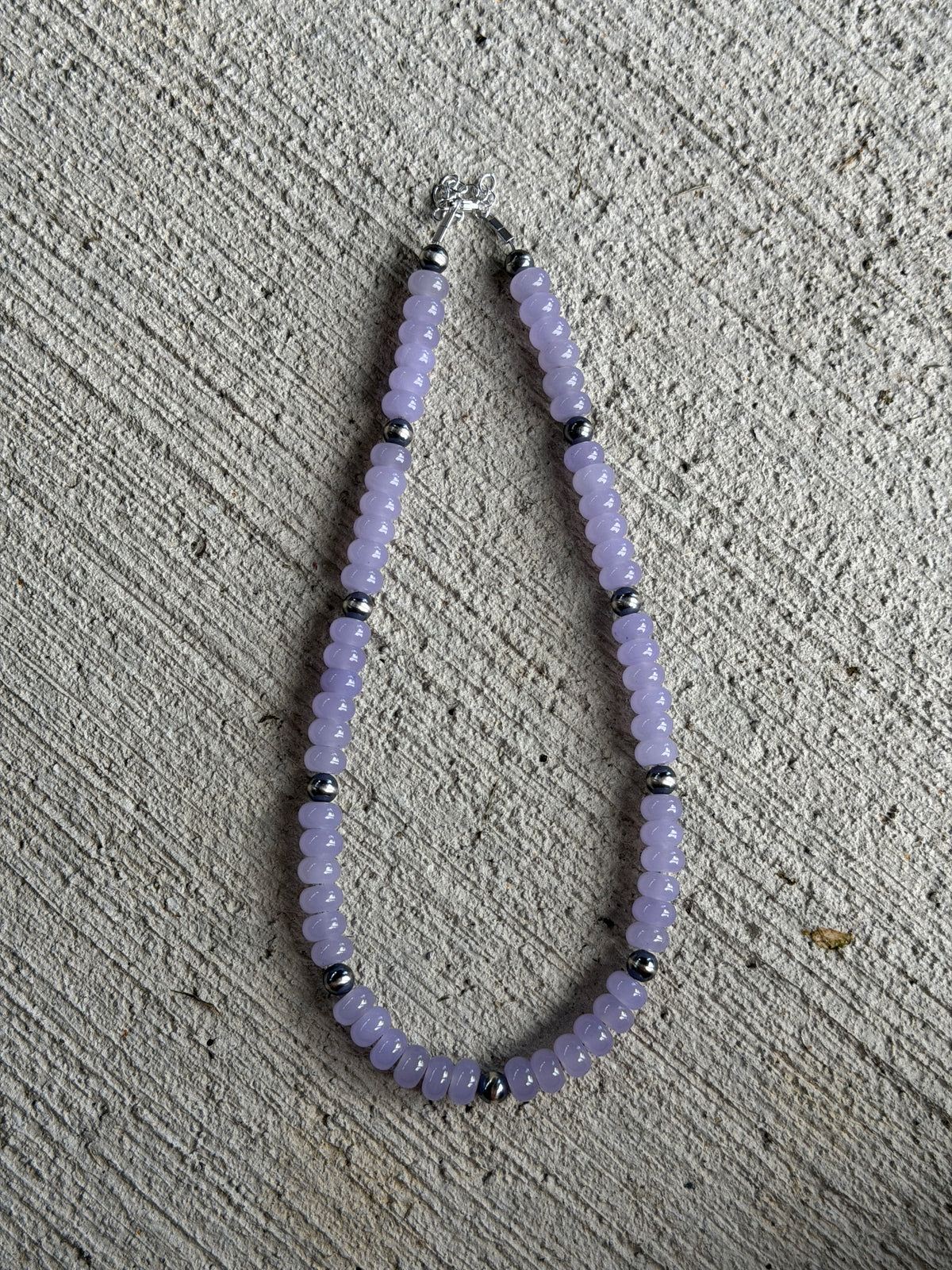 15.5-17" Purple Jade