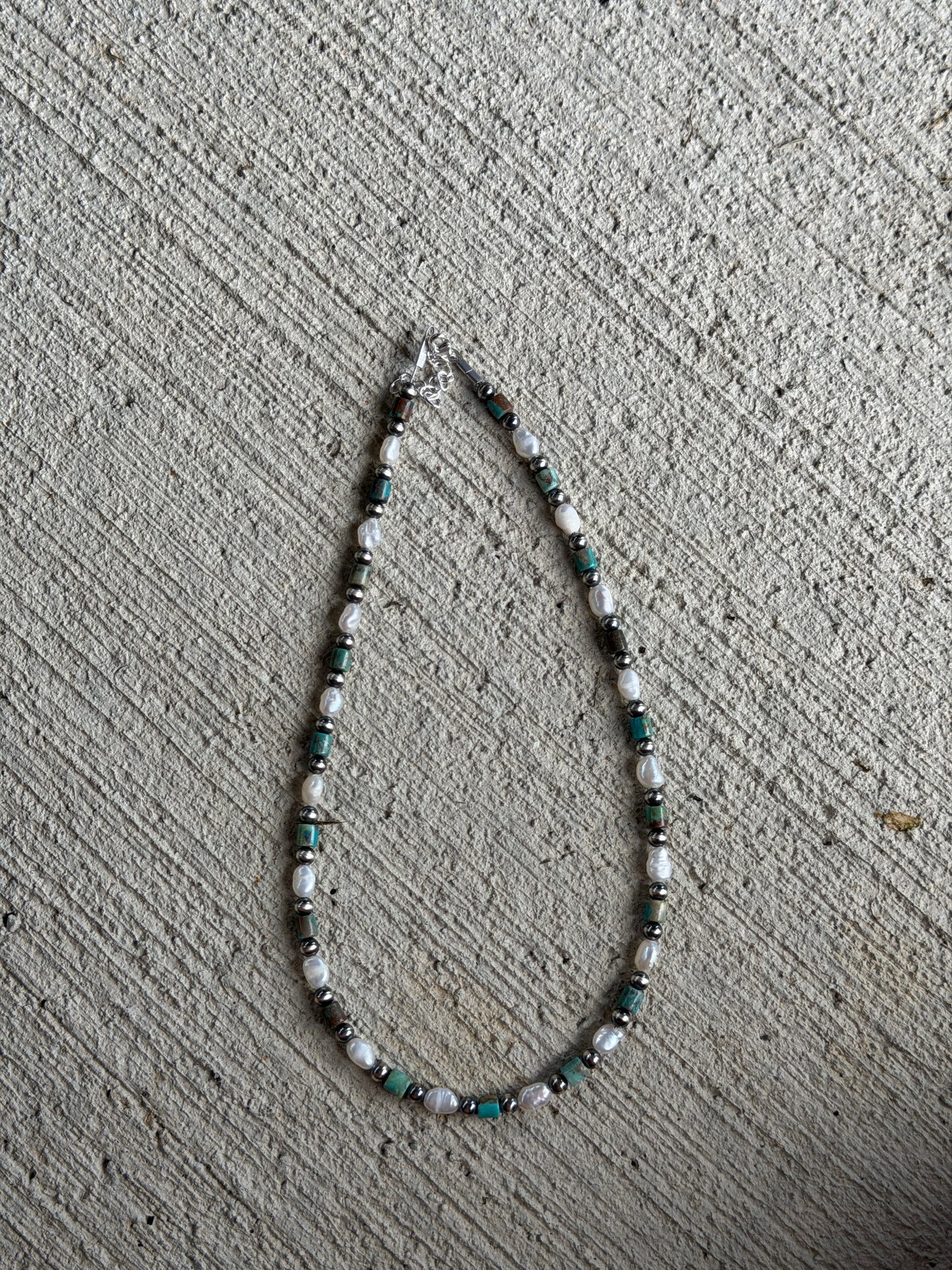 15-16.5" Freshwater & Turquoise