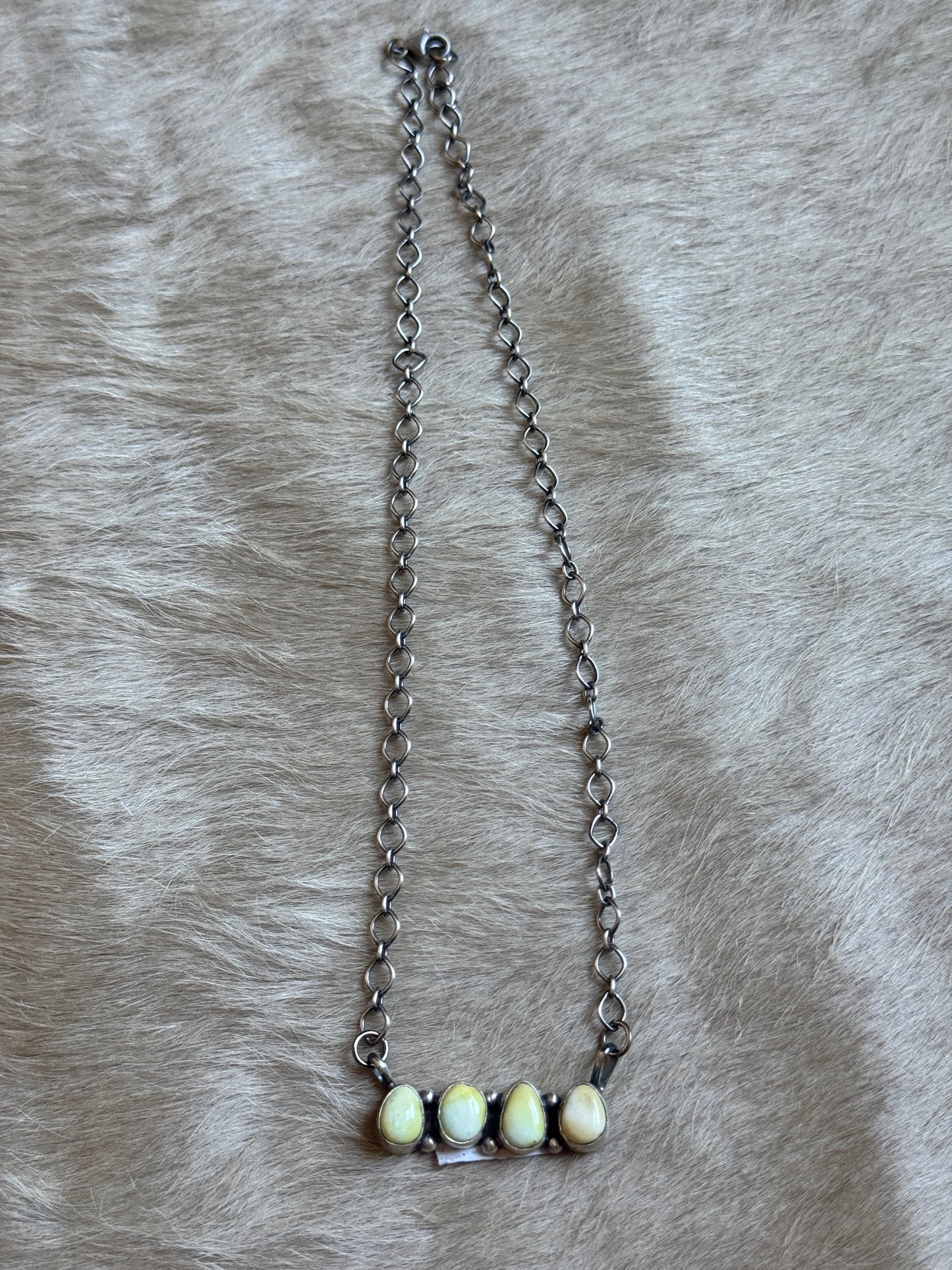 17" Palomino Bar Necklace