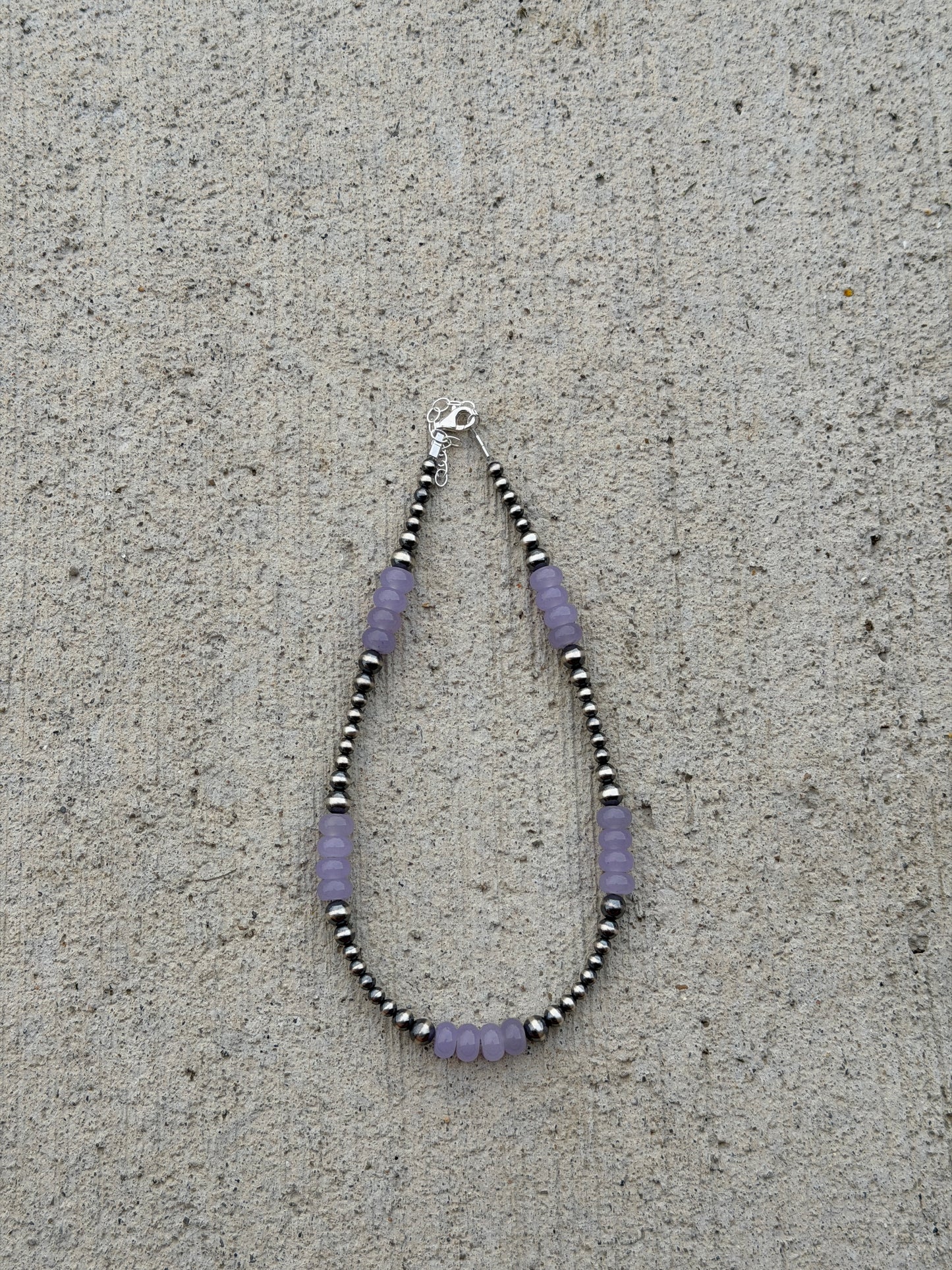 14-15.5" Purple Jade