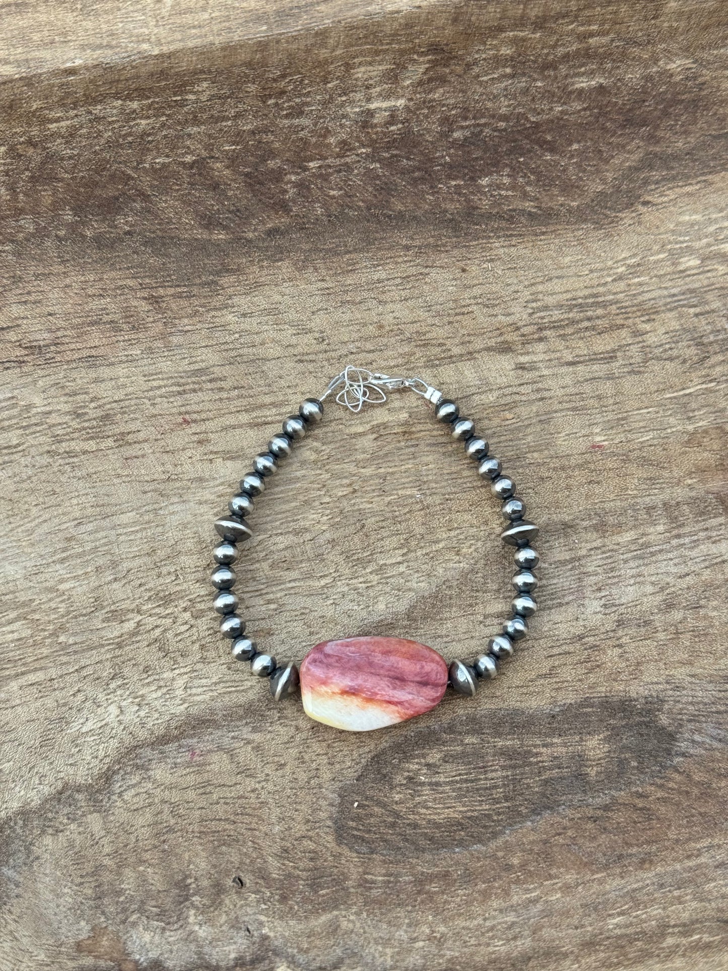 7.5-8.5" Red Spiny Bracelets