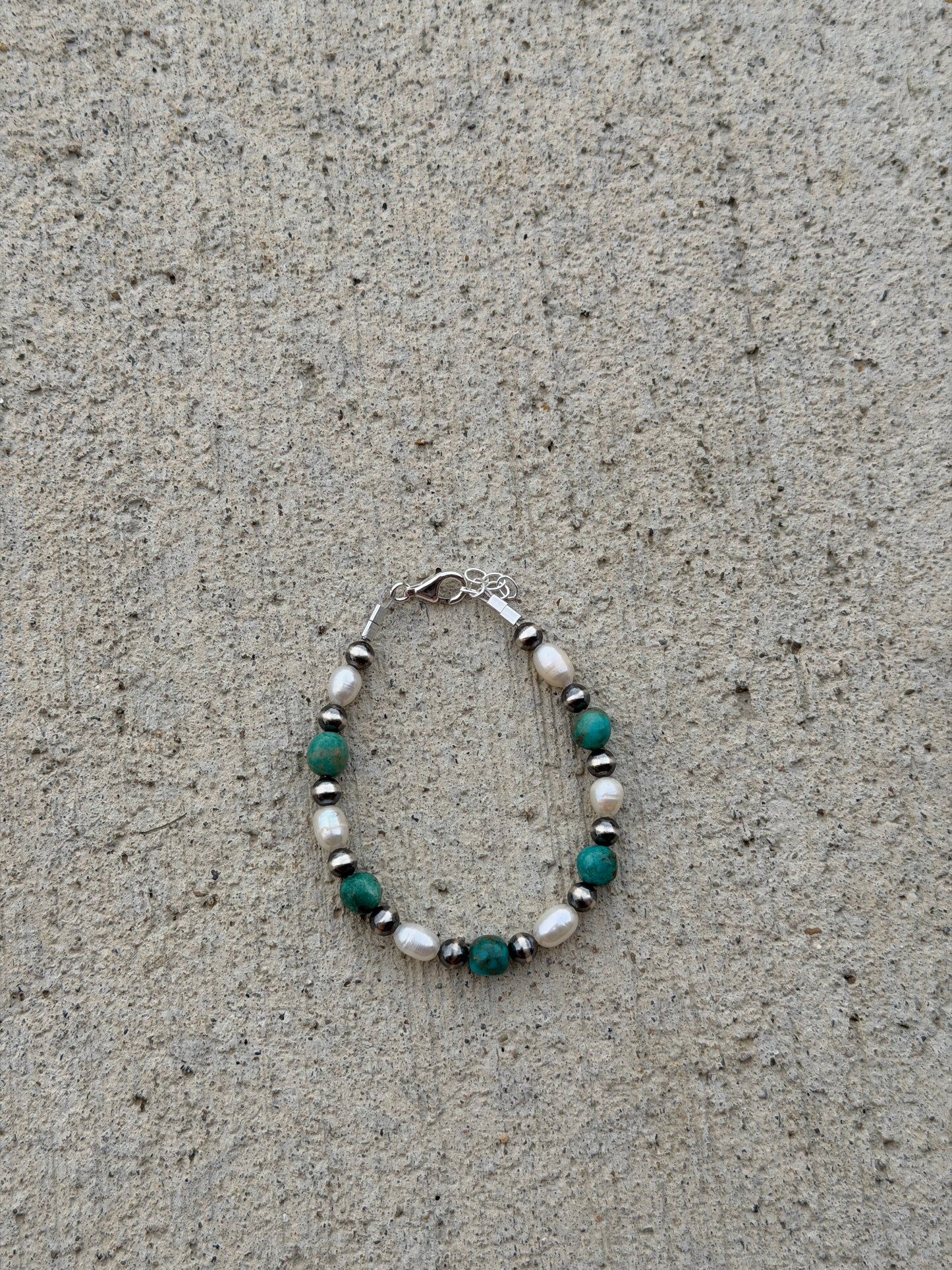 6.5-7.5" Pearl, Freshwater, Turquoise