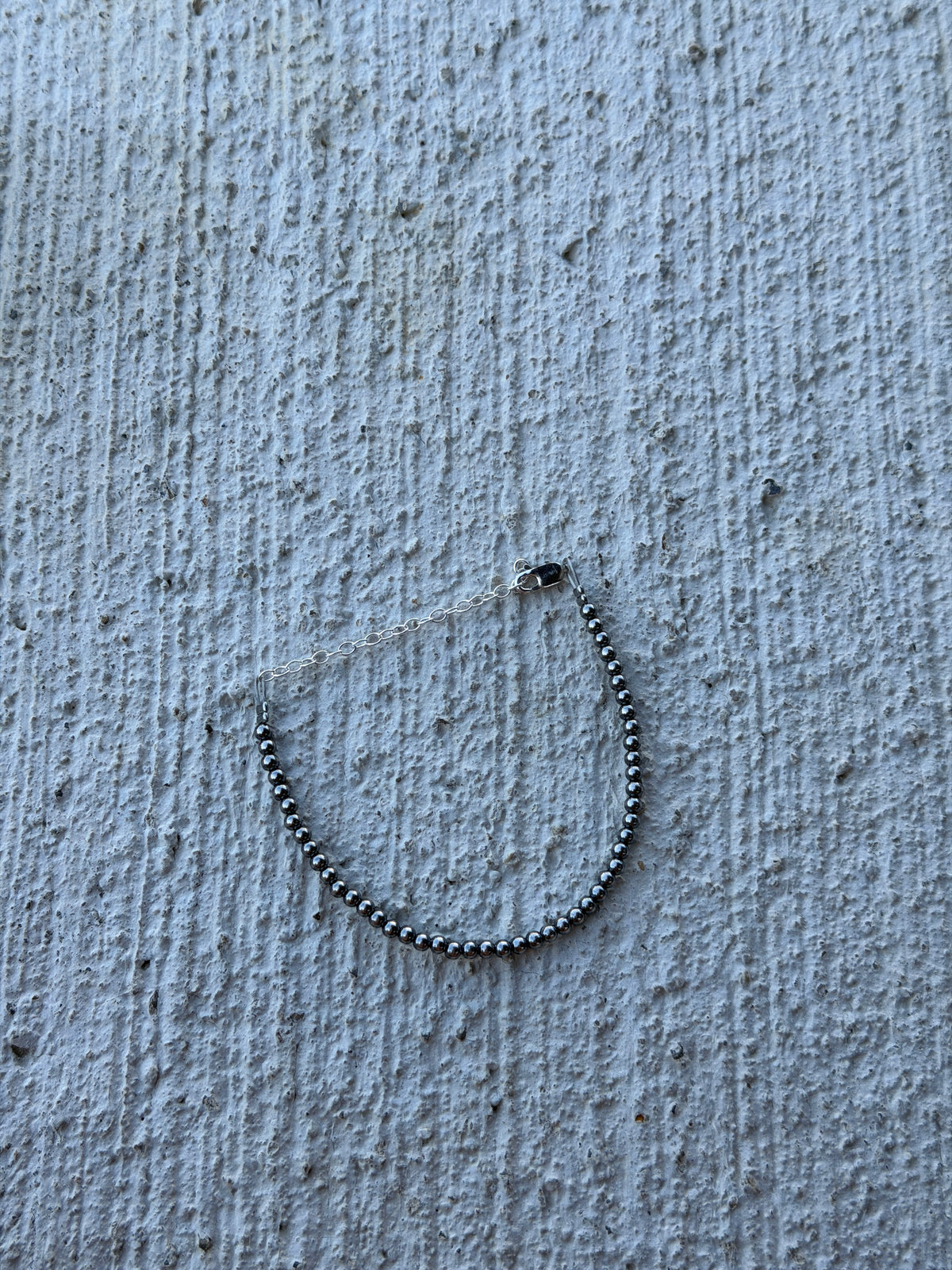 6-8" 3mm Sterling Pearl