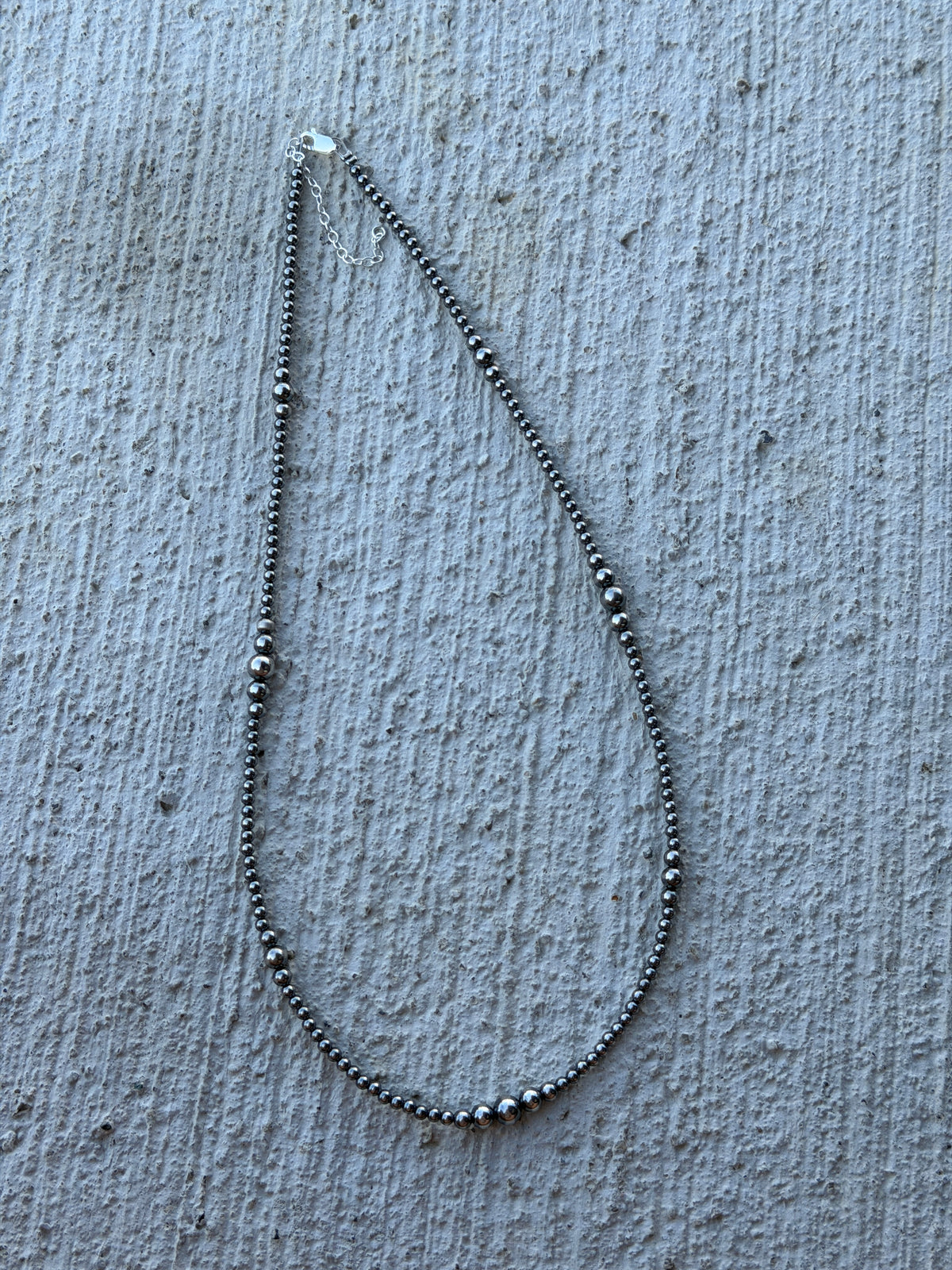 20-22" 3-6mm Sterling Pearls