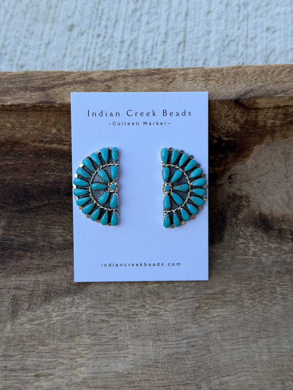 Kingman Half Cluster Earrings