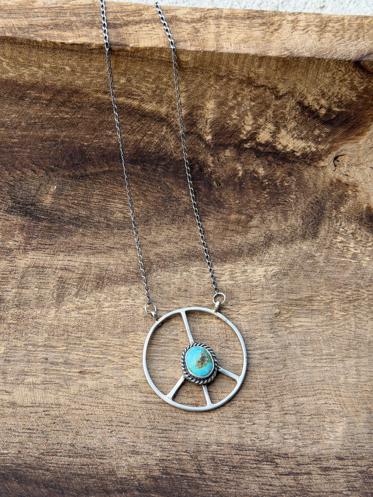 18" Sonoran Gold Peace Sign