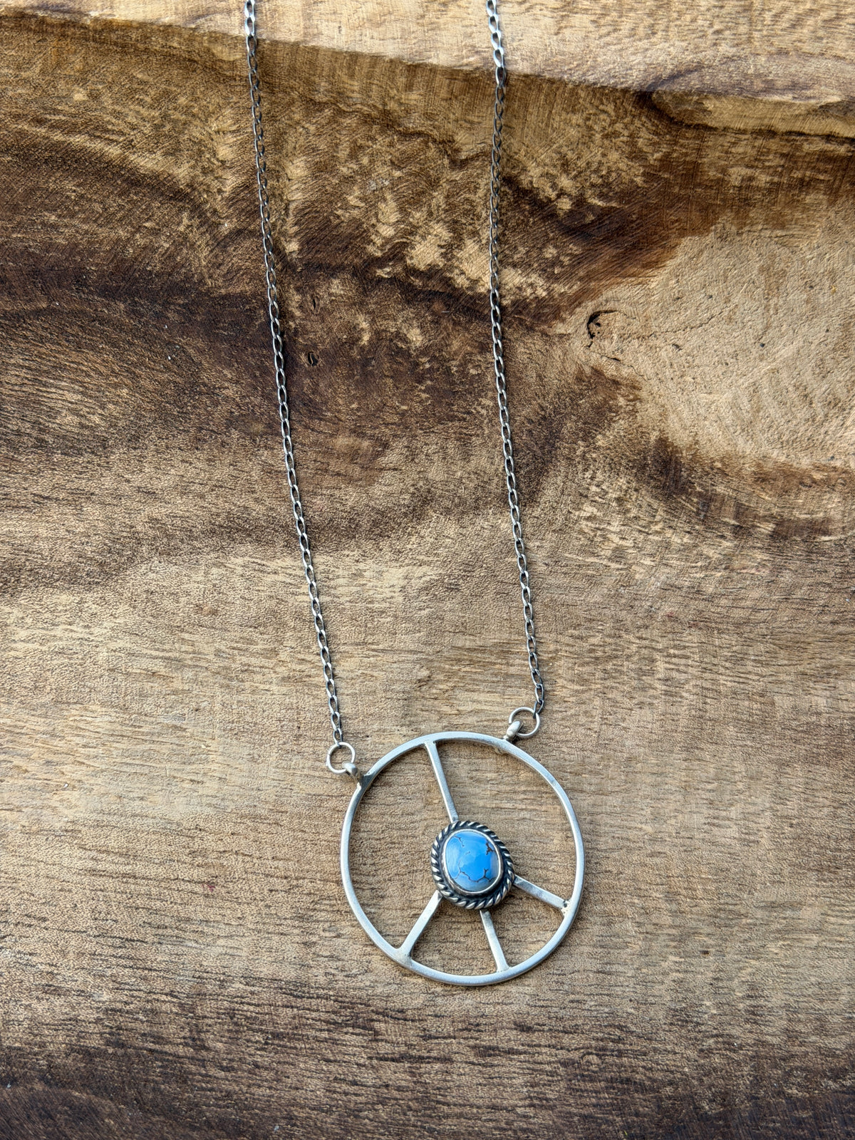 18" Golden Hills Peace Sign