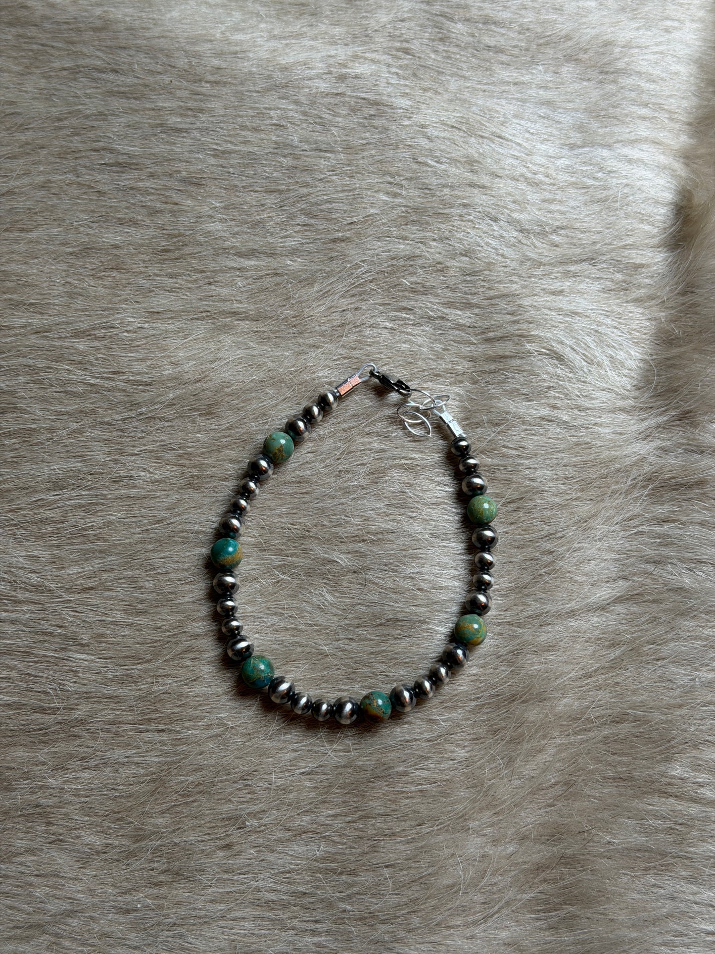 7-7.5" Pearl & Turquoise