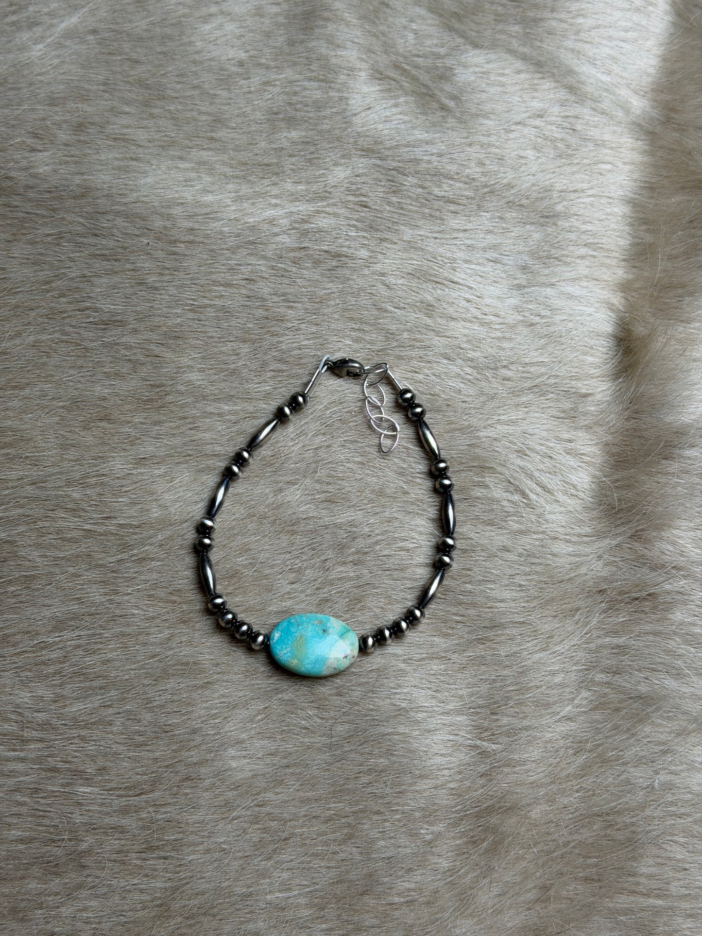 7-7.5" Pearl & Turquoise