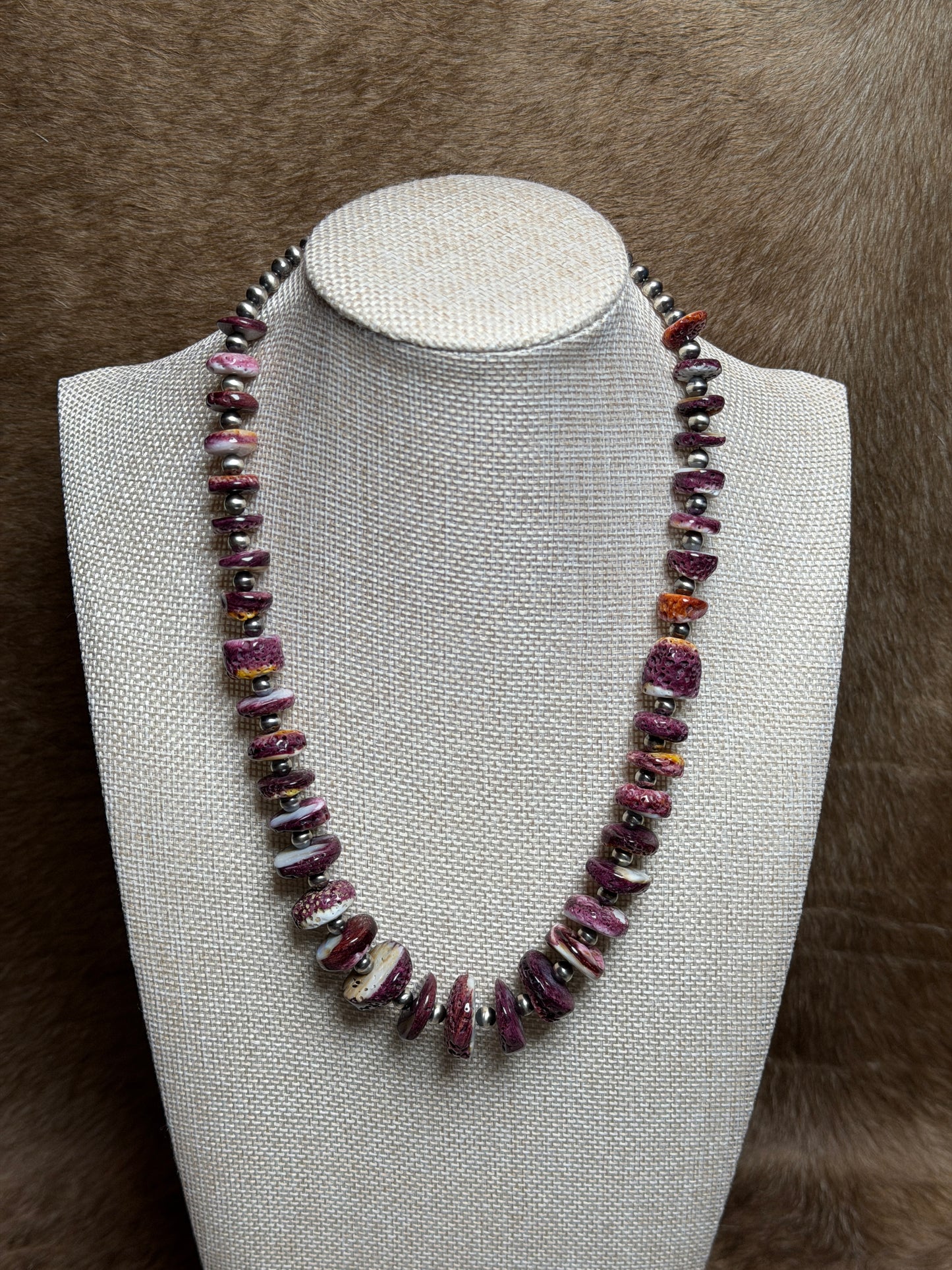 19.5-21" Purple Spiny