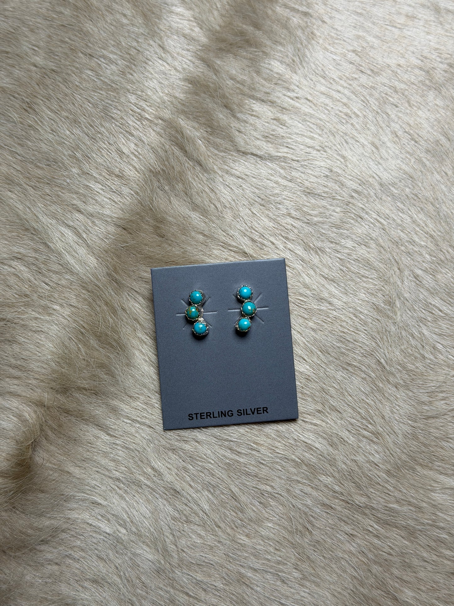 3 Stone Kingman Studs