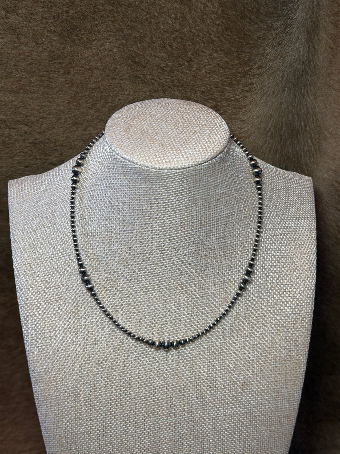 16-17.5" 3-6mm Sterling Pearls