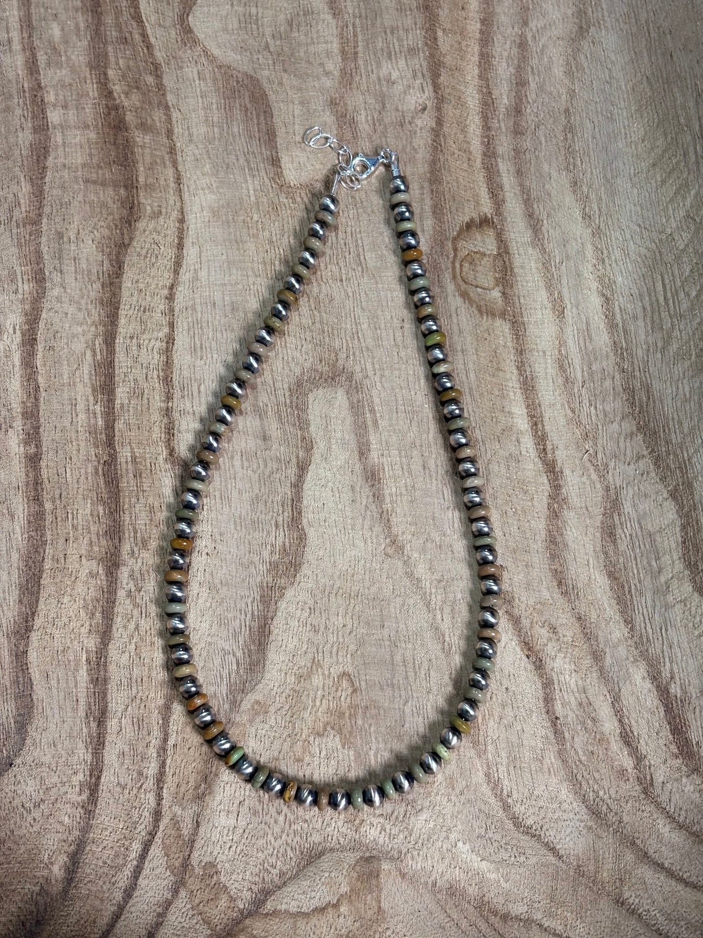 17-19" Pearl & Arizona Turquoise