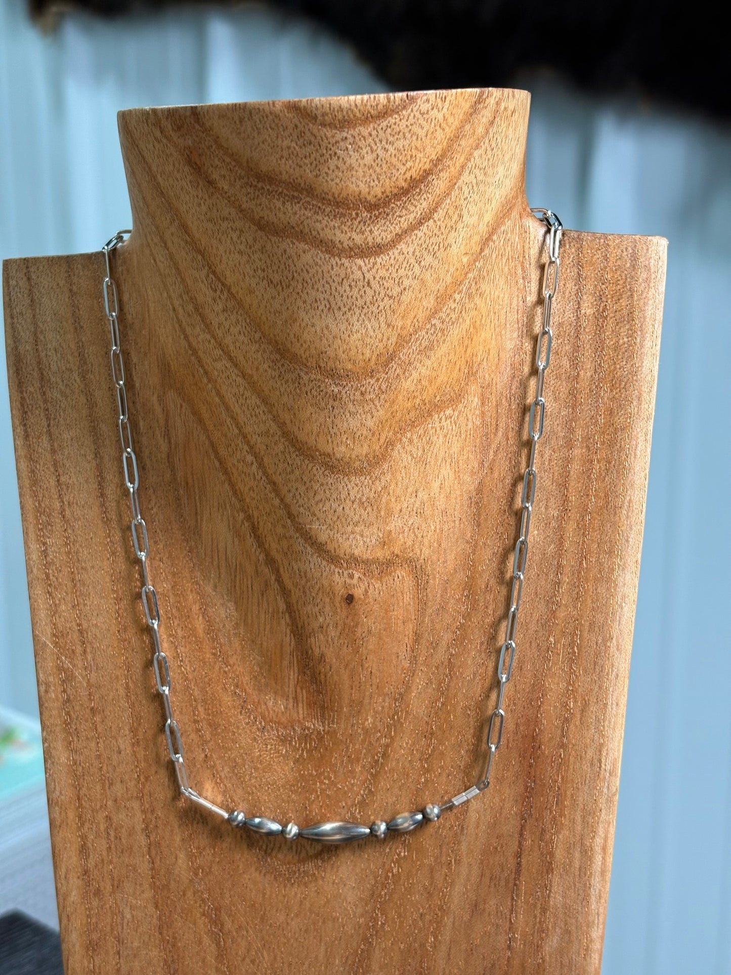 16" Torpedo Bar Necklace