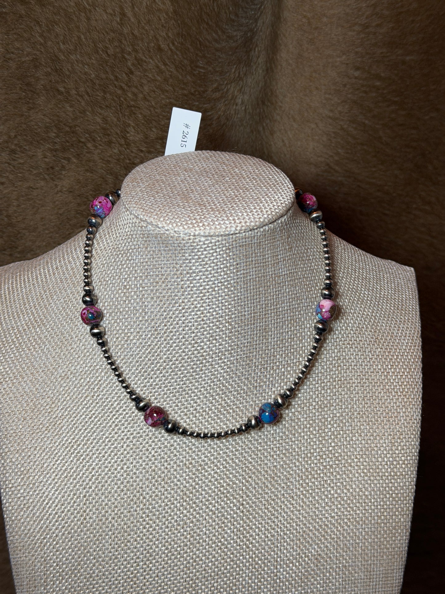 14-15.5" Purple Dahlia