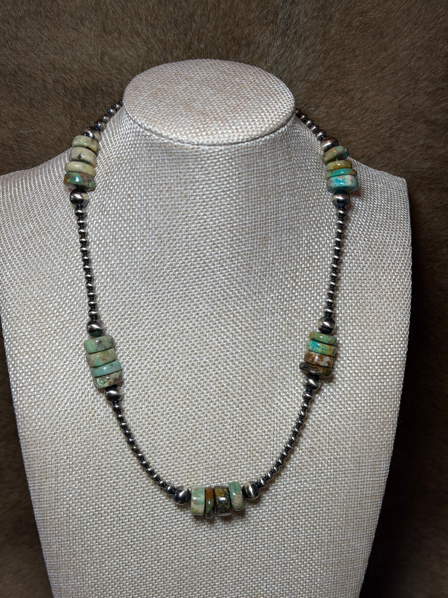 19-20.5" Genuine Turquoise