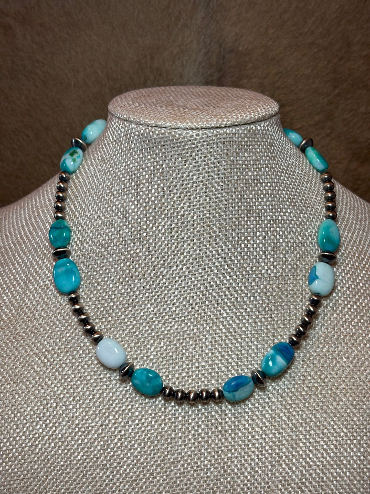 15.5-17" Turquosie Opal