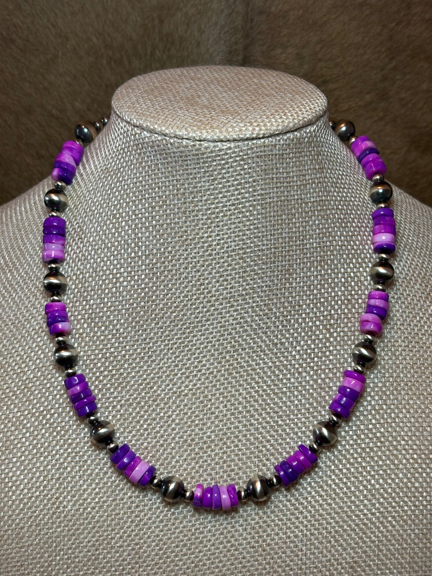 16-17.5" Purple Opal