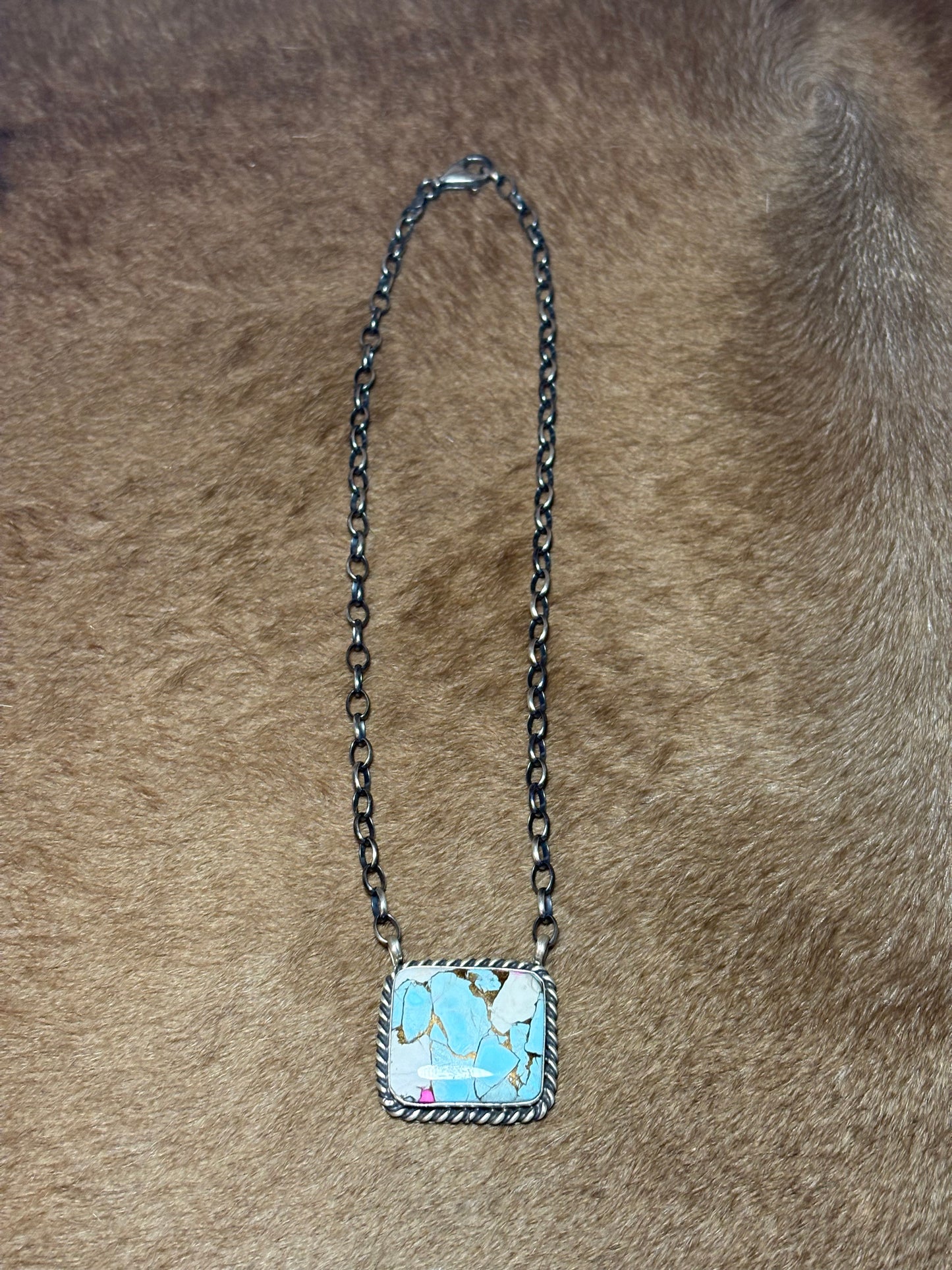 16" Cotton Candy Dahlia Square