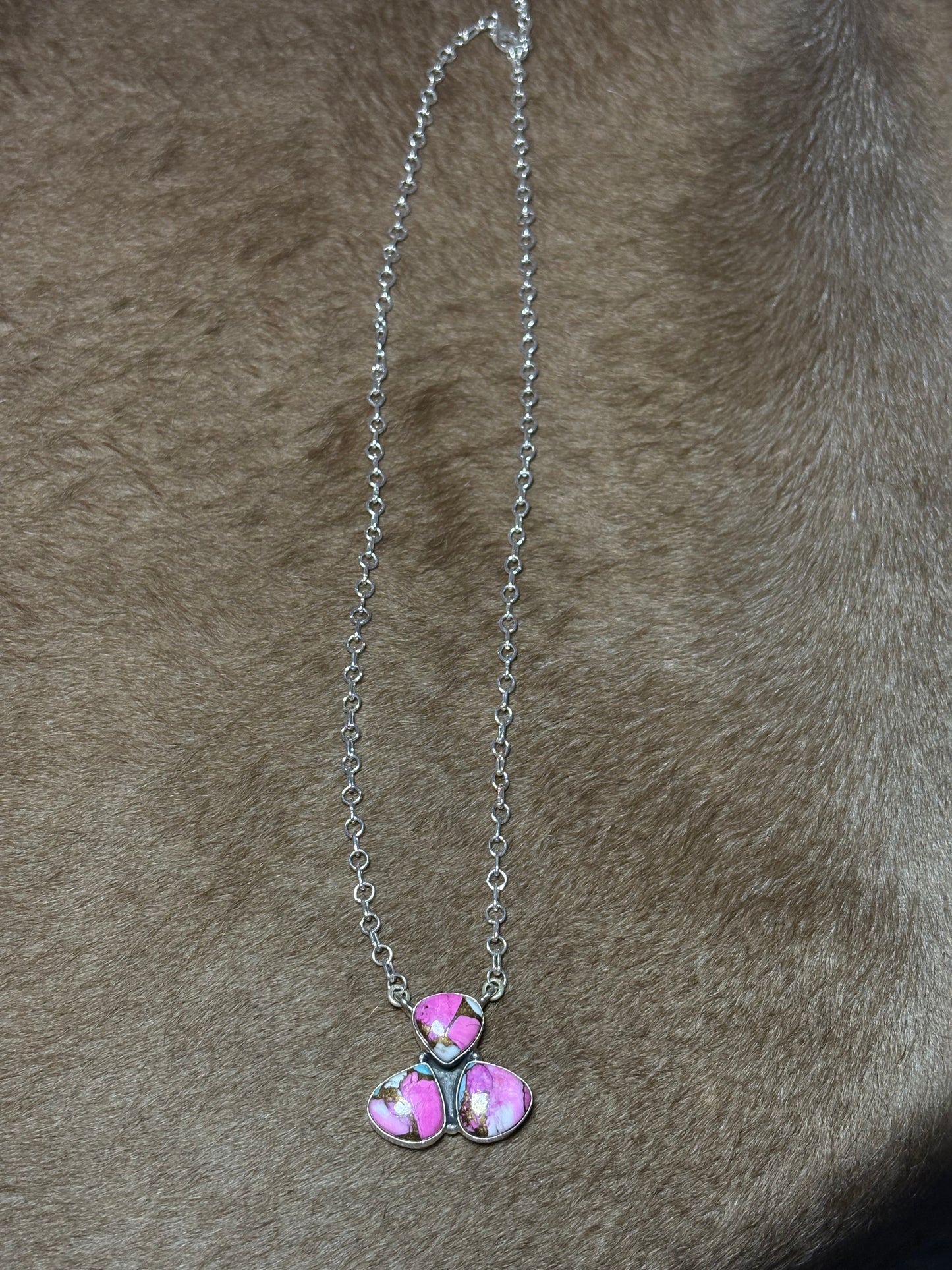 18-20” Cotton Candy Dahlia Cluster