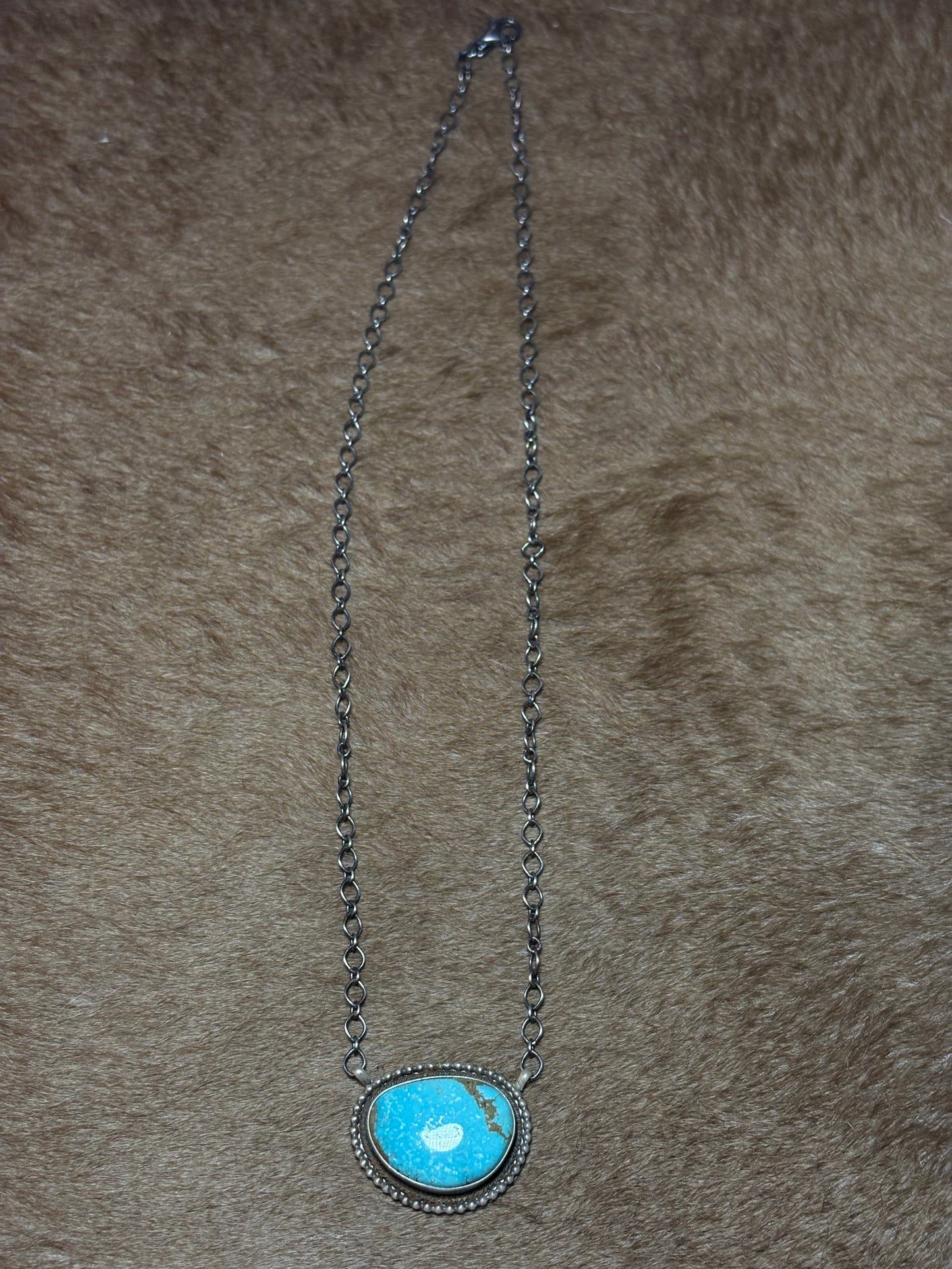 20" Kingman Turquoise Necklace