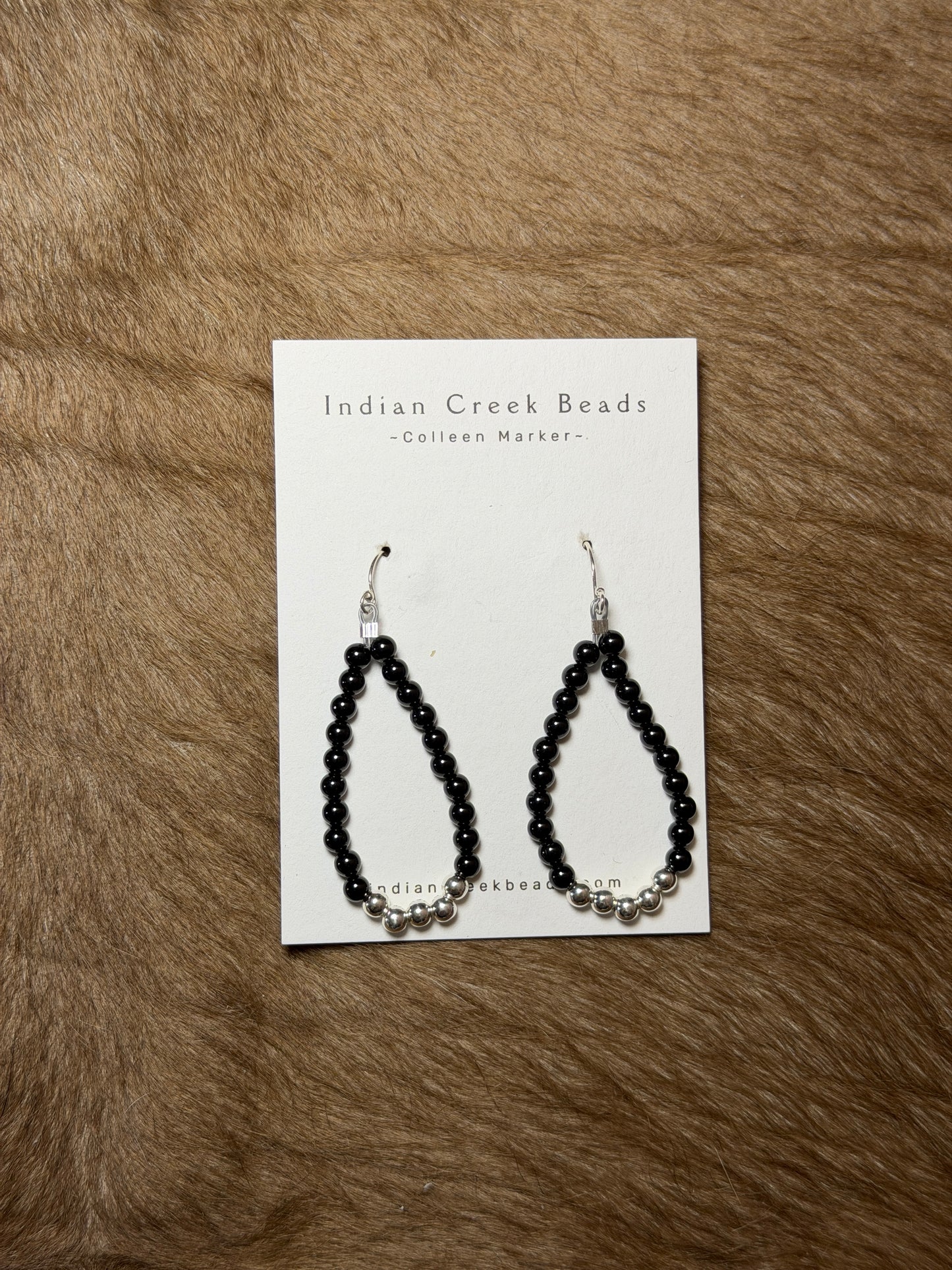 Black Onyx Earrings