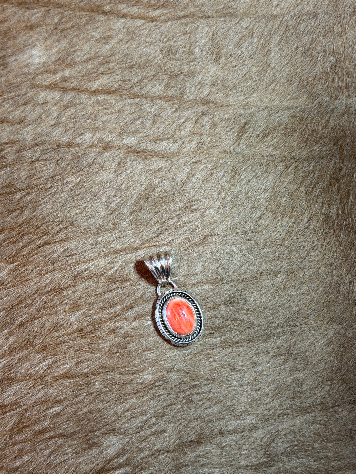Red Spiny Pendant