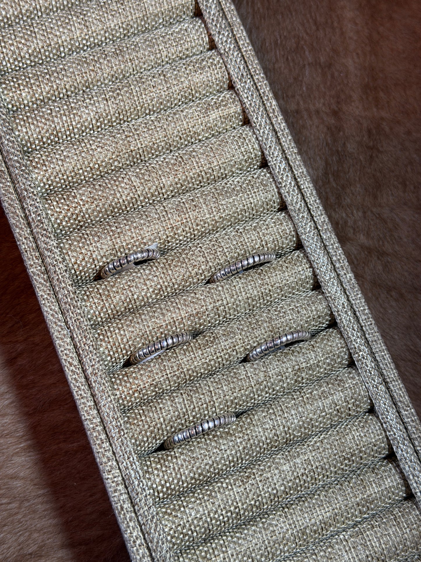 Sterling Twist Stacker Ring