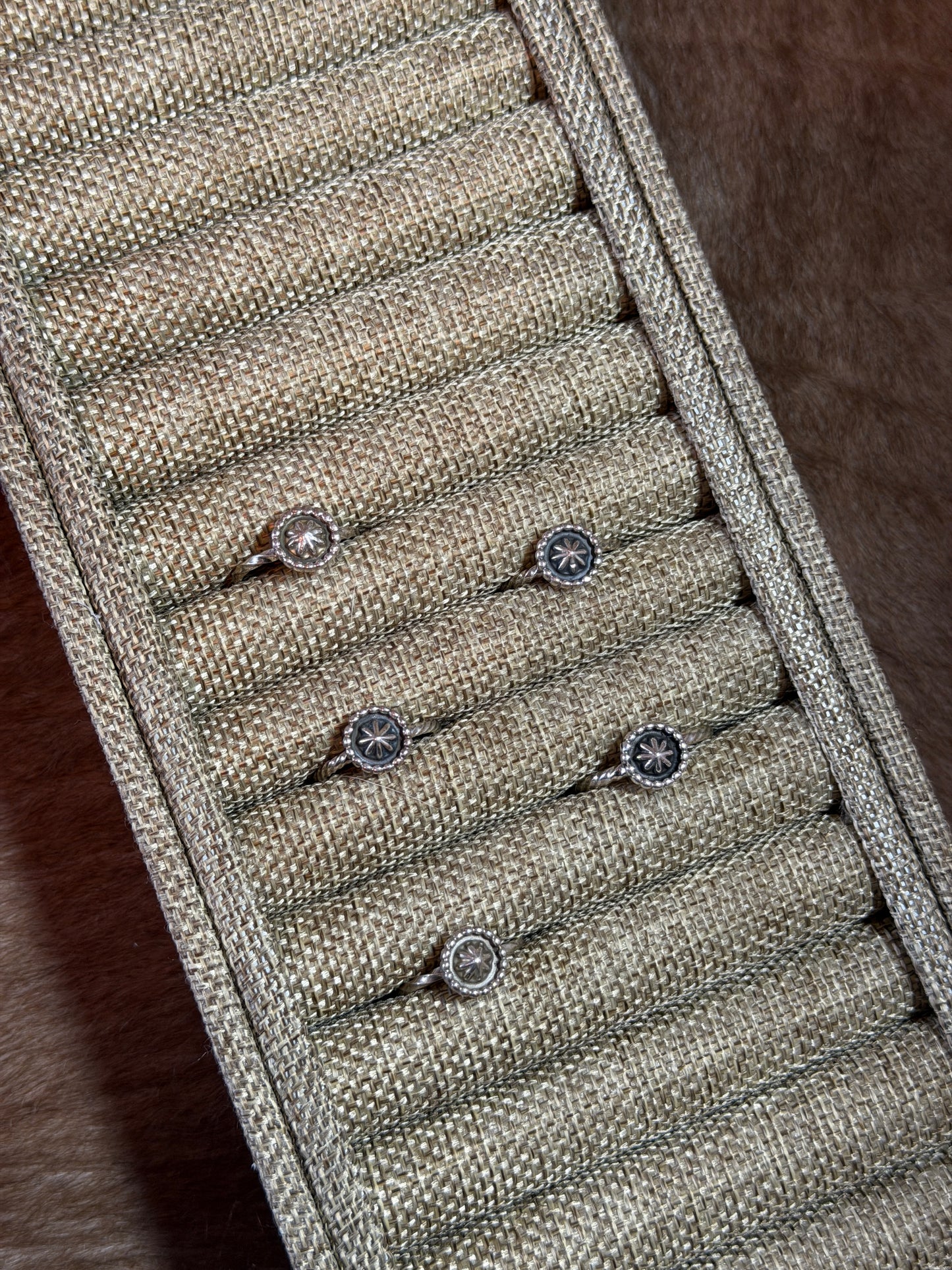 Sterling Starburst Ring