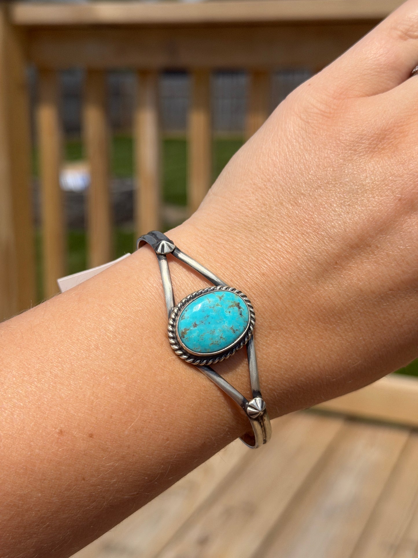 Kingman Turquoise Cuff